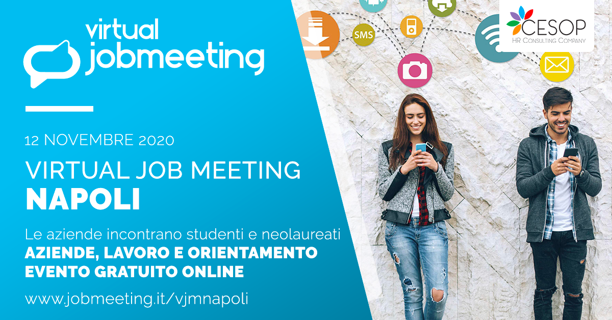 XXIII edizione di Job Meeting NAPOLI, 12 novembre 2020